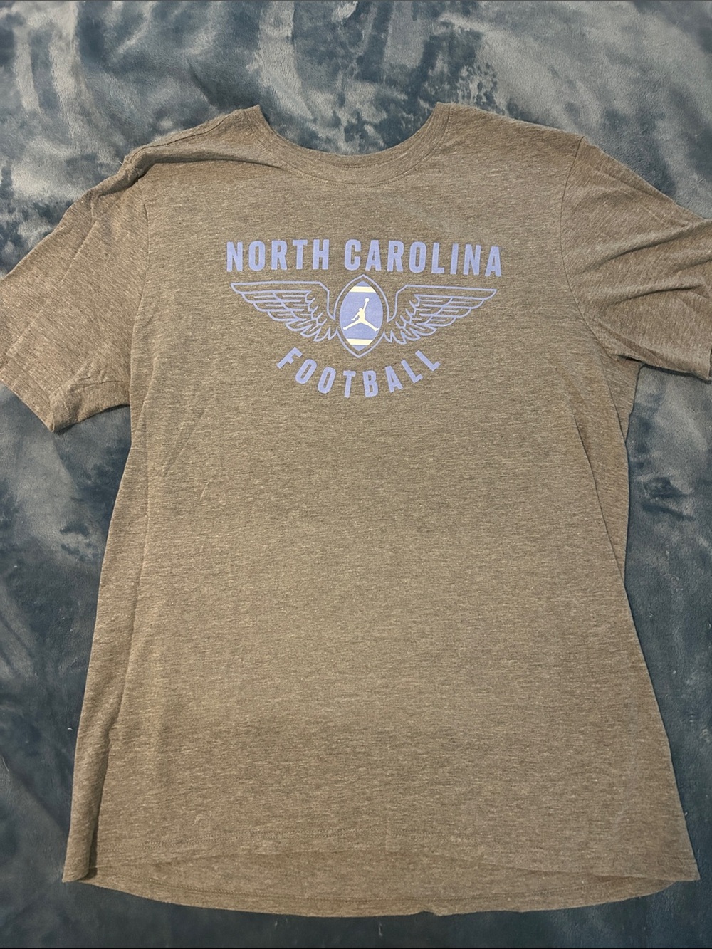 North Carolina Football Graphic Tee - Brown